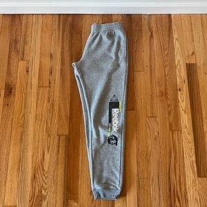 Reebok Men’s Grey Sweatpants